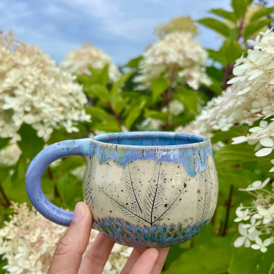 Ceramic Mug Light Blue