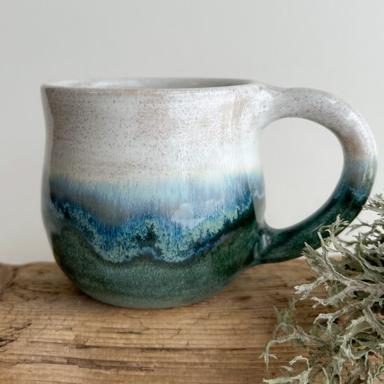 Ceramic mug Lichen