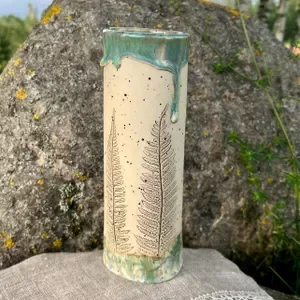 Vase Rustic Green